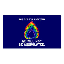 AS: No Assimilation Activist Cards Business Cards
