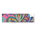 "As One" Abstract Art bumper stickers