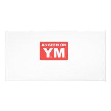 AS SEEN ON: YOUR MOM PHOTO CARD