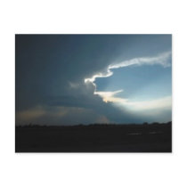 As the storm passes over postcards