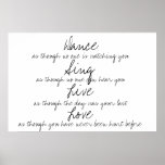 As Though Print