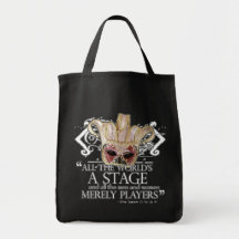 As You Like It Quote Tote Bags
