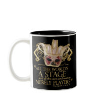 As You Like It Stage Quote (Gold Version) Mugs