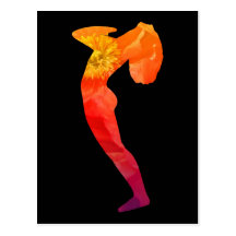 Asana postcard