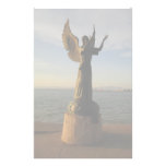 ASAS Angel Statue at Sunset Stationery