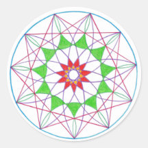 Ascension Mandala Sticker