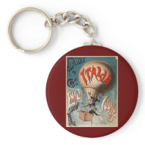 Ascensione del cavaliere  Emile Julhes -  Italia Key Chains