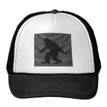 Ascii Squatch Mesh Hats