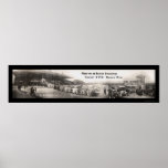 Ascot Speedway Race Photo 1916 Poster