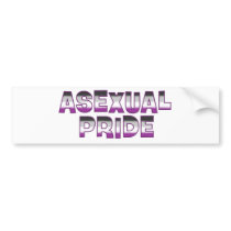 Asexual Pride Bumper Stickers