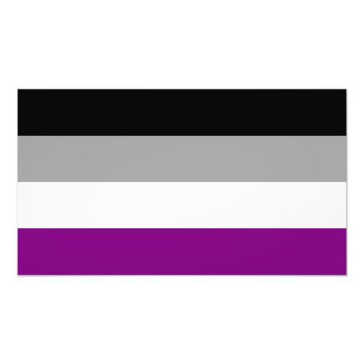 Asexual Pride Flag Photo Print Zazzle 8743