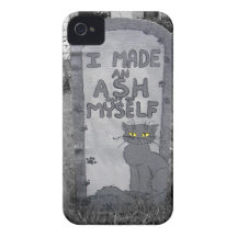 Ash Tombstone iPhone 4 Case-Mate Cases