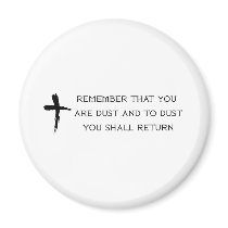 Ash Wednesday Magnets