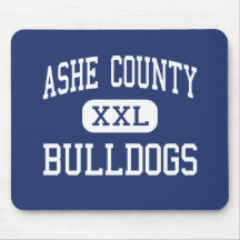 Ashe County Bulldogs Middle Warrensville Mousepad