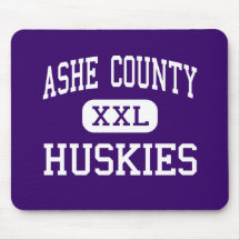 Ashe County - Huskies - High - West Jefferson Mouse Pad