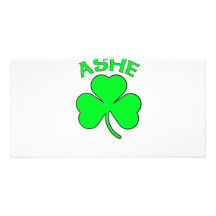 Ashe Personalized Photo Card