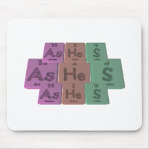 Ashes-As-He-S-Arsenic-Helium-Sulphur Mouse Pad