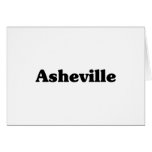 Asheville Classic t shirts Greeting Cards