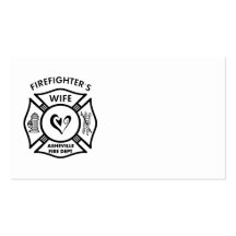 Asheville Firefighter Wives Group Business Card
