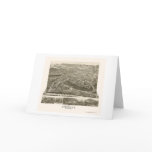 Asheville, NC Panoramic Map - 1891 cards