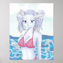 Ashiri Swimsuit - poster/print