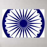 Ashoka Chakra, drapeau de l'Inde Affiches