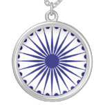 Ashoka Chakra, India flag Necklaces
