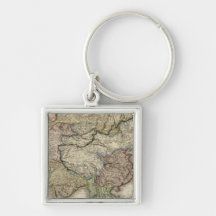 Asia 6 keychains