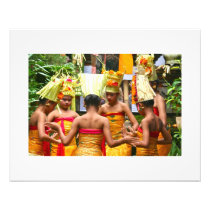 Asia, Balinese Temple Dedication Art Photograph