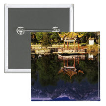 Asia, China, Yunnan, Dali. Cangshan Mountains Buttons