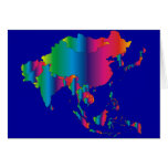 ASIA Country Greeting Cards