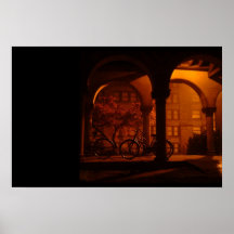 Asia House at Night Poster