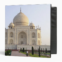 Asia, India, Uttar Pradesh, Agra. The Taj 8 3 Ring Binder