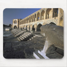 Asia, Iran, Isfahan. Pol-e Khaju Bridge. Mousepad