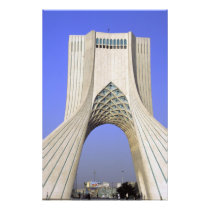 Asia, Iran, Tehran. Freedom Monument in Azadi Photograph