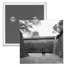 Asia, Japan, Kumamoto. Main walkway and moat, Pin
