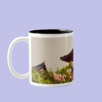 Asia, Japan, Kyoto, Kiyomizu temple in spring mugs