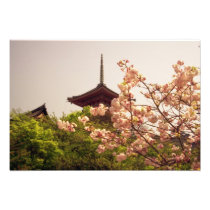 Asia, Japan, Kyoto, Kiyomizu temple in spring
