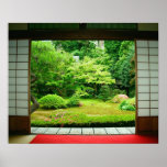 Asia, Japan, Kyoto. Zen Garden 2 Poster
