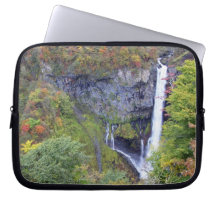 Asia, Japan, Nikko. Kegon waterfall of Nikko, a Laptop Computer Sleeves