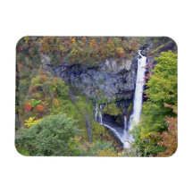 Asia, Japan, Nikko. Kegon waterfall of Nikko, a Magnets