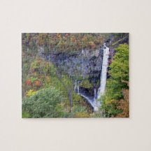 Asia, Japan, Nikko. Kegon waterfall of Nikko, a Puzzle