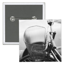 Asia, Japan, Tokyo. Bike basket in the Ginza Pins