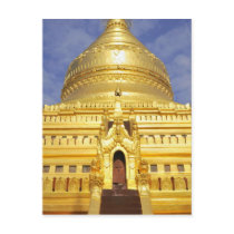 Asia, Myanmar (Burma), Bagan (Pagan). The Shwe