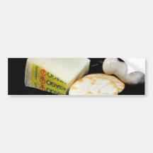 Asiago Pressato Cheese Bumper Stickers
