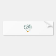 Asian Blue Web Flying Frog - My Conservation Park Bumper Stickers