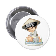 Asian Boy Button