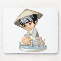 Asian Boy Mousepad