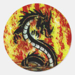 Asian, Chinese,Mythical Dragon, Year of the Dragon Sticker