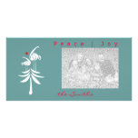 Asian cranes in tree holiday Photo Card